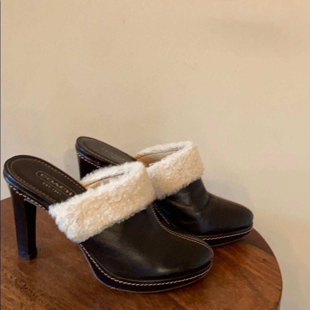 Coach brown sexy shoes size 6,5